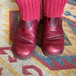 El Naturalists Ruby Red Boots